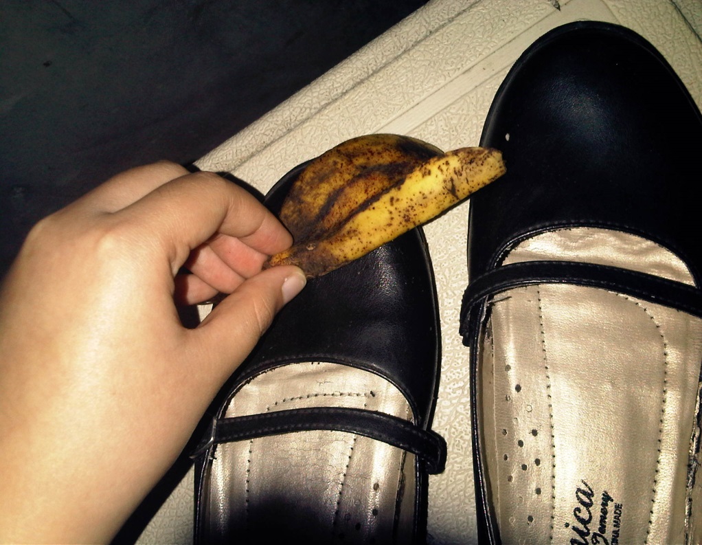 banana shoe polish